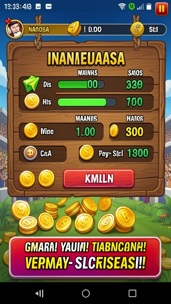 Screenshot menunjukkan kemenangan besar di 567SLOTS.