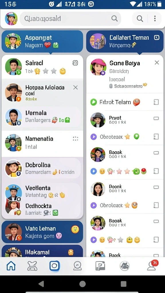 Screenshot petualangan seru di dunia virtual 8HHH.