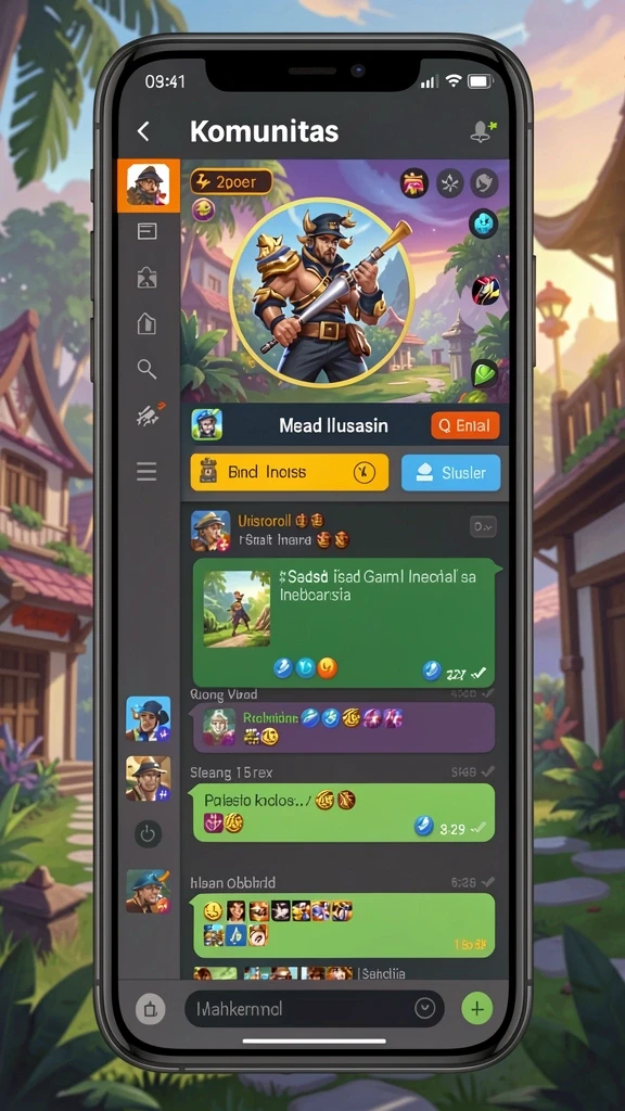 Tampilan grafis yang menakjubkan dalam gameplay.