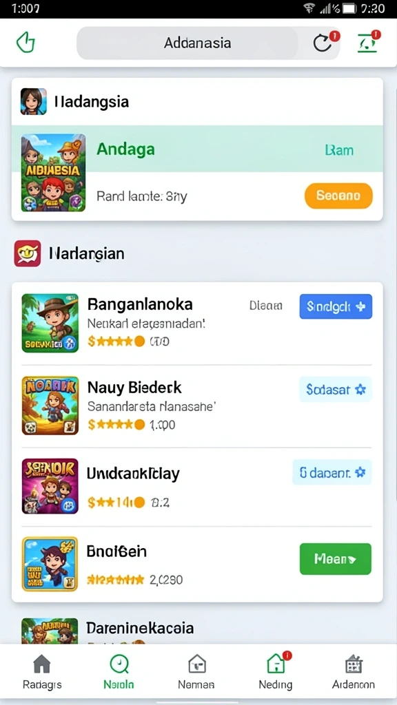 Tampilan awal layar BONDAN69 yang menarik.