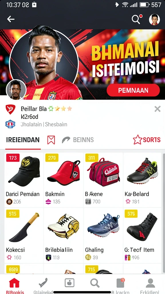 Karakter-karakter unik yang dapat dimainkan dalam game.