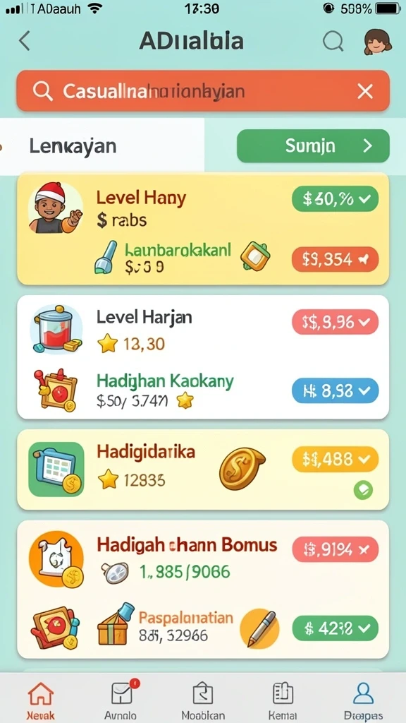 Tampilan grafis yang mengagumkan dan penuh warna.