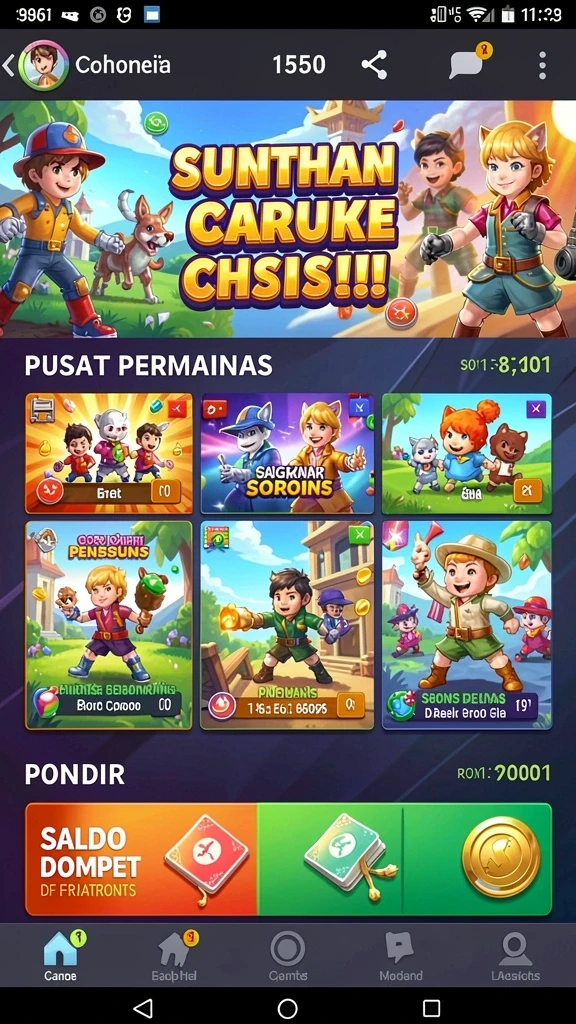 Tampilan antarmuka yang ramah pengguna dan intuitif.