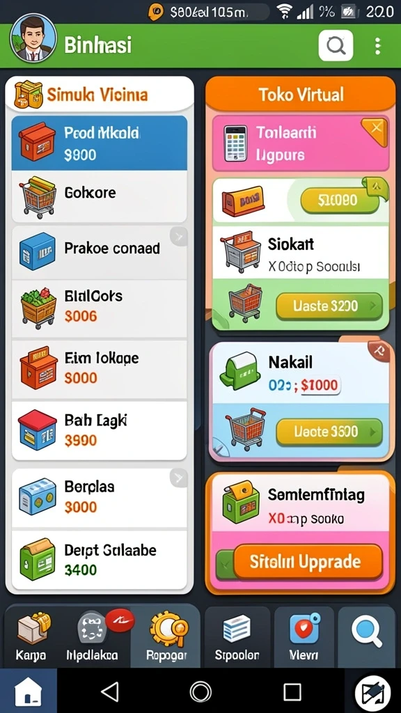 Karakter-karakter unik yang bisa dimainkan dengan skill berbeda.
