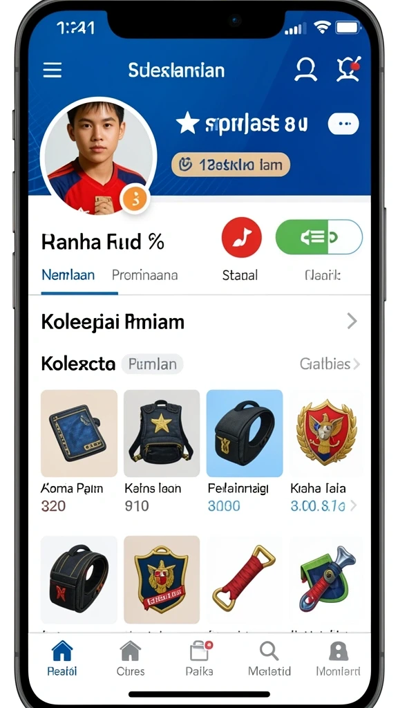 Misi harian yang menantang dan seru.
