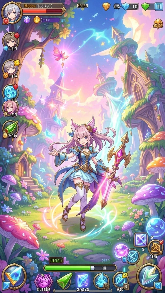 Gameplay seru dengan banyak tantangan beragam.