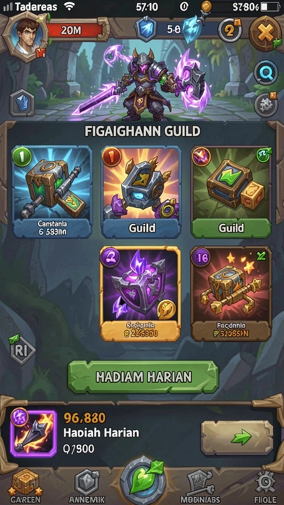 Event spesial yang menghadirkan tantangan baru setiap bulan.