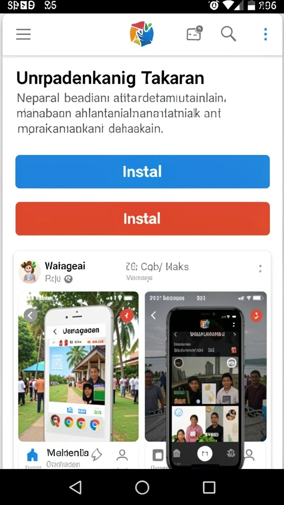 Screenshot menunjukkan visual indah dari salah satu level.