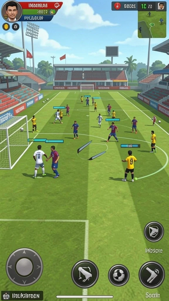 Screenshot memperlihatkan menu pengaturan karakter.