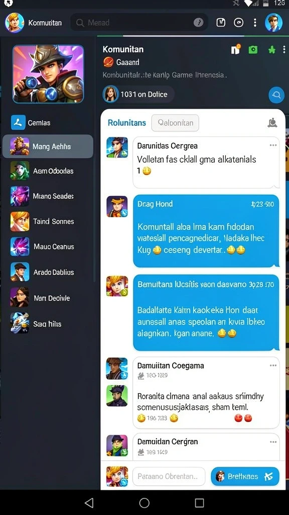 Karakter unik siap menjalani petualangan baru.