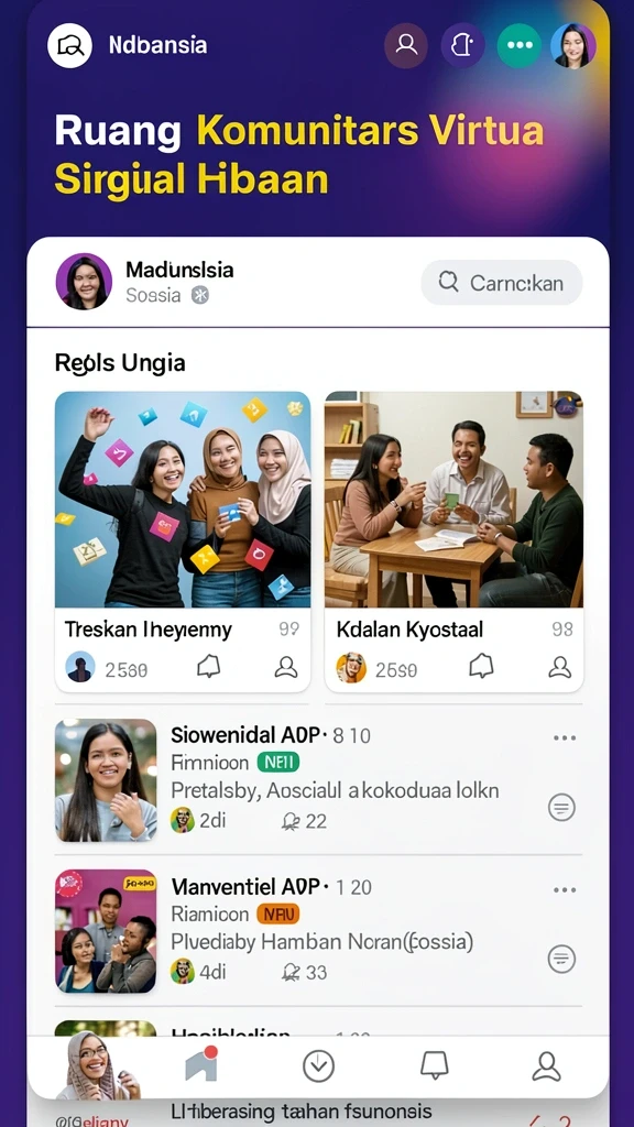 Tampilan antarmuka yang ramah pengguna.