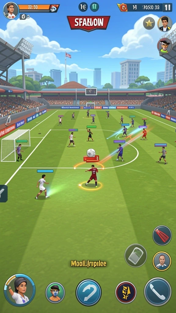 Screenshot menampilkan antarmuka utama IDAGAME dengan pilihan game.