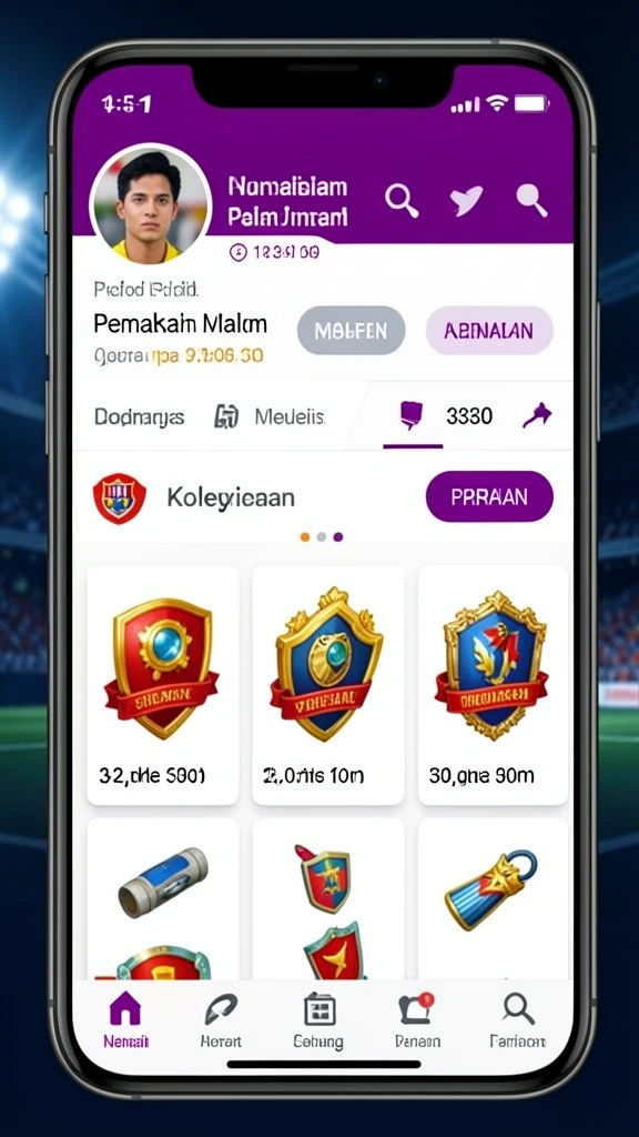 Tampilan antarmuka yang menarik dan user-friendly.