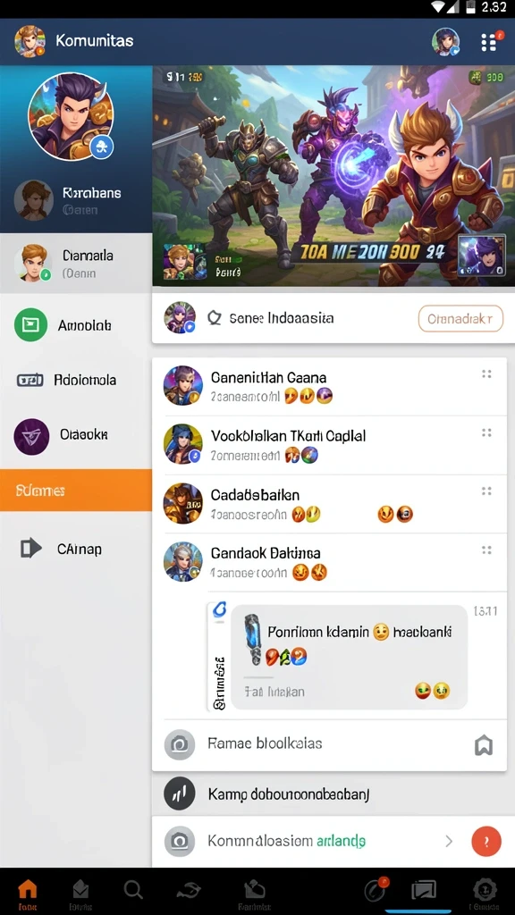 Tampilan mesin slot dengan tema petualangan.