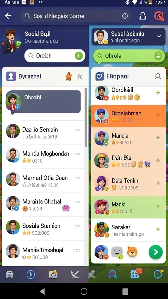 Tampilan antarmuka yang modern dan menarik.