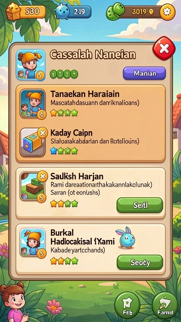 Tampilan antarmuka yang ramah pengguna.