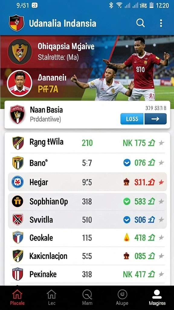 Tampilan antarmuka game yang menarik.