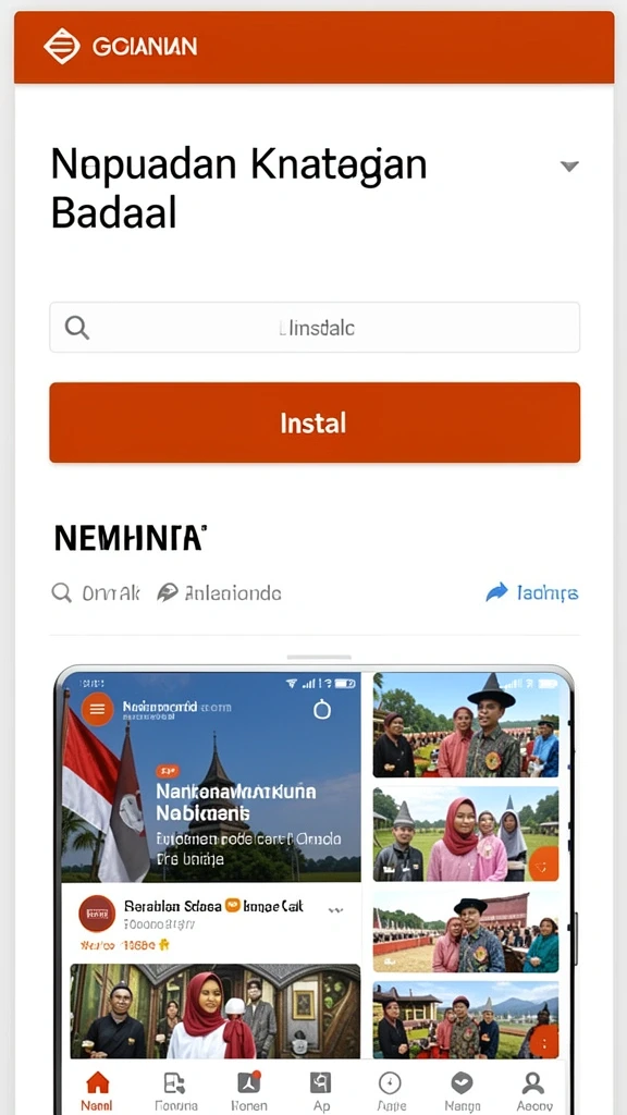 Tampilan antarmuka yang menarik dan mudah dinavigasi.