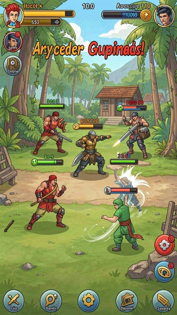 Pengguna dapat berinteraksi dalam mode multiplayer.