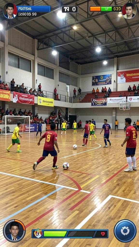 Karakter unik dengan kemampuan berbeda.