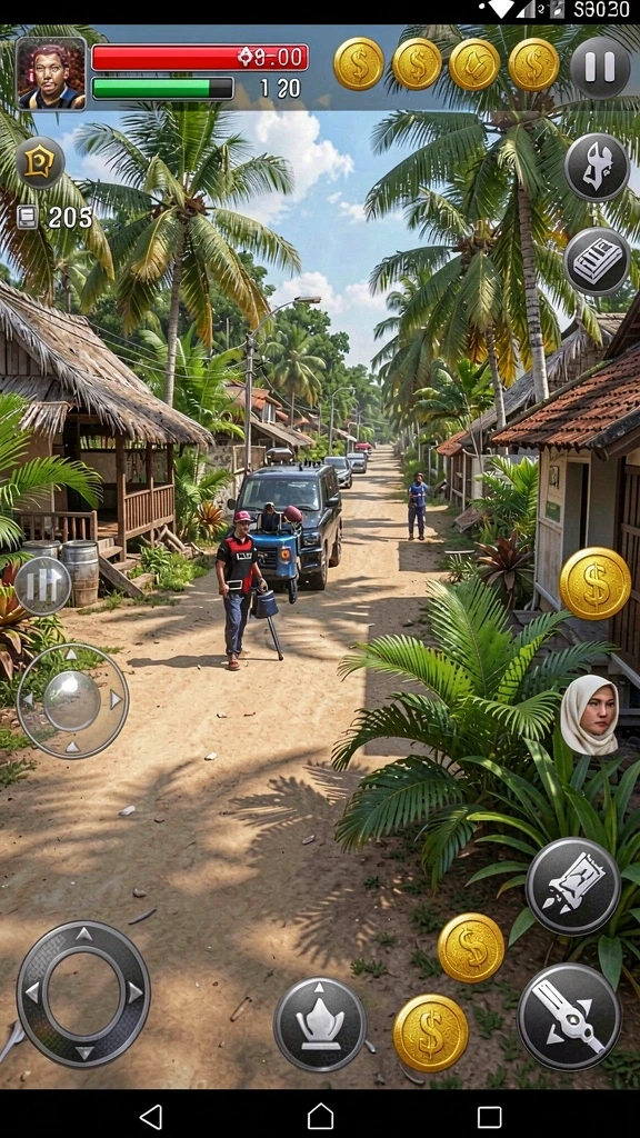 Tampilan antarmuka pengguna yang bersih dan modern.