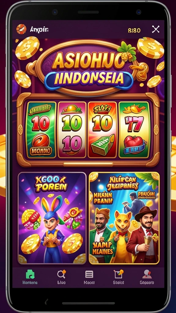 Menu promosi yang selalu diperbarui untuk pemain.
