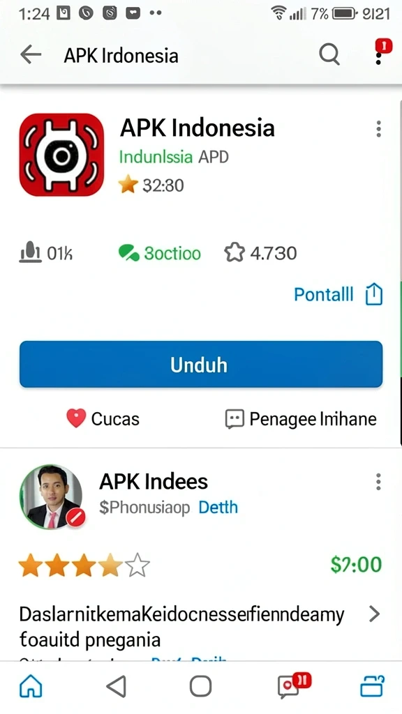 Tampilan antarmuka yang user-friendly.