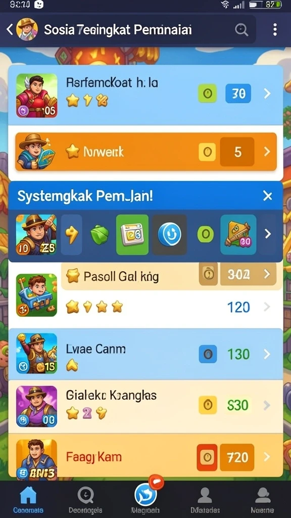 Mode permainan yang variatif untuk semua pemain.