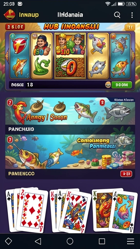 Screenshot 3 memperlihatkan fitur bonus yang menguntungkan.