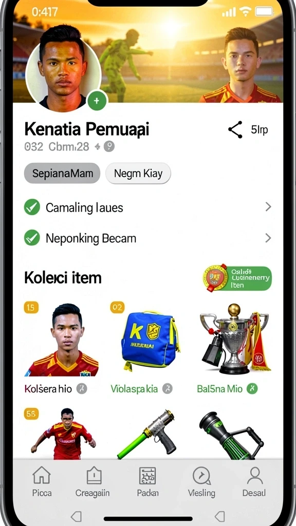 Karakter yang dapat dikustomisasi sesuai keinginan pemain.
