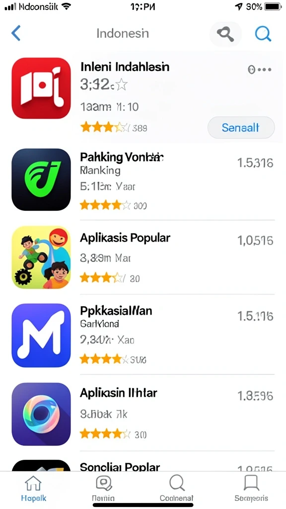 Tampilan antarmuka yang menarik dan mudah digunakan.