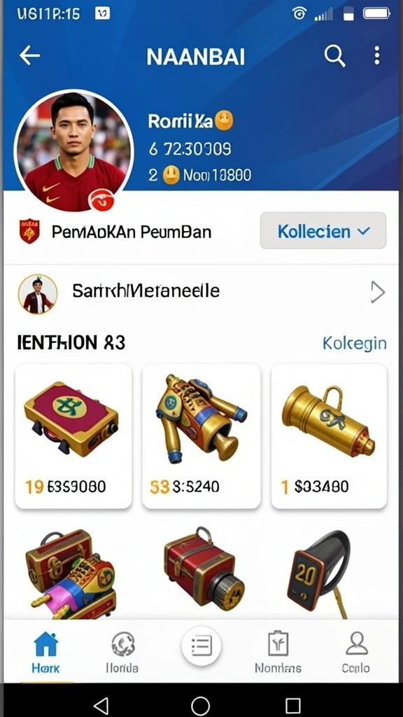 Tampilan antarmuka yang sederhana dan intuitif.