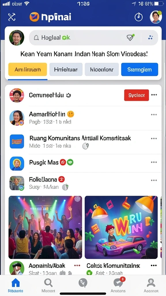 Tampilan antarmuka yang intuitif dan mudah digunakan.