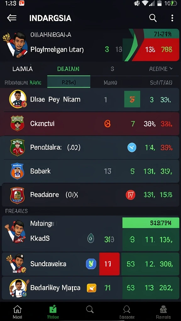 Berbagai pilihan permainan menarik untuk semua jenis pemain.