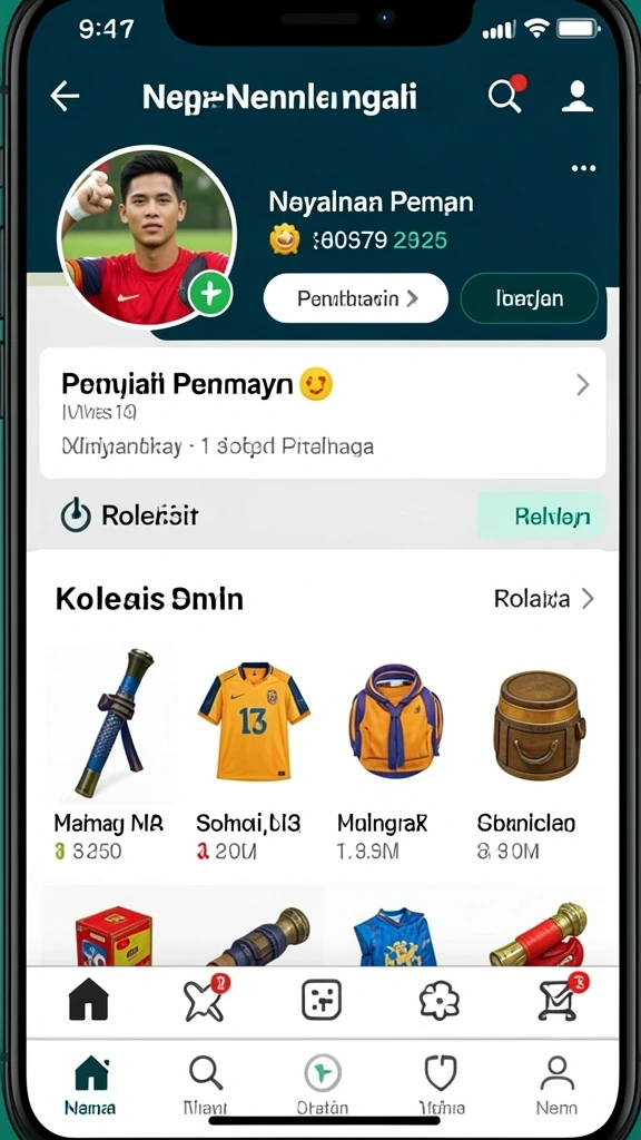 Karakter unik dengan kemampuan berbeda.