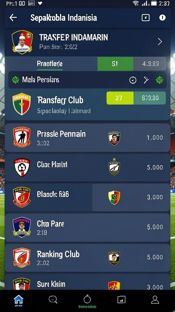 Penghargaan menarik untuk pencapaian pemain.