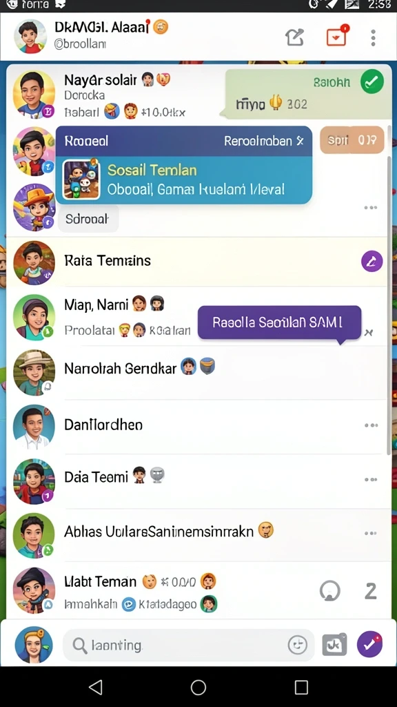 Beragam tema permainan yang sesuai selera pemain.
