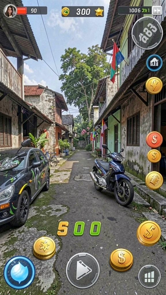 Tampilan antarmuka yang bersih dan intuitif.