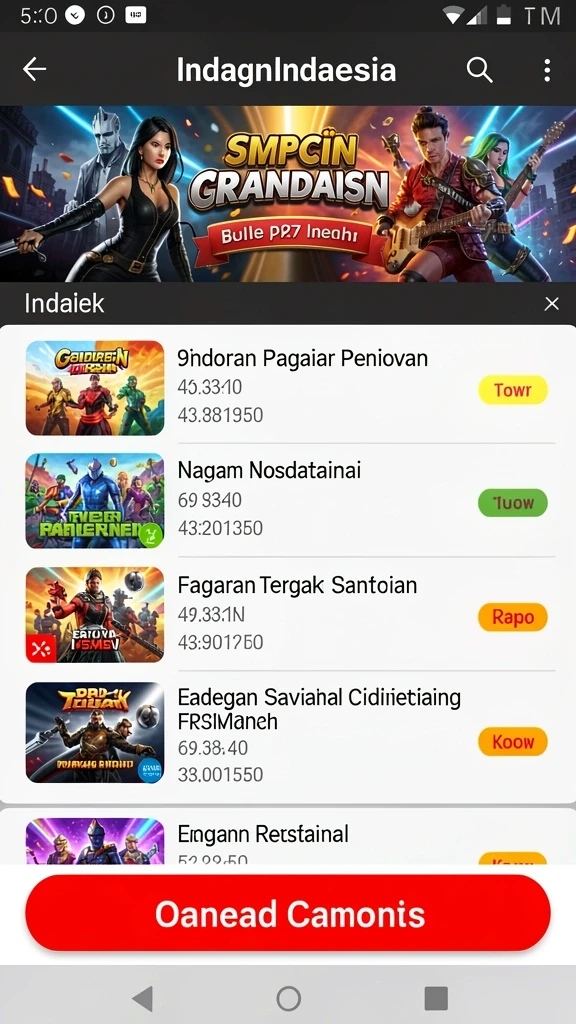 Karakter unik dengan desain menarik.