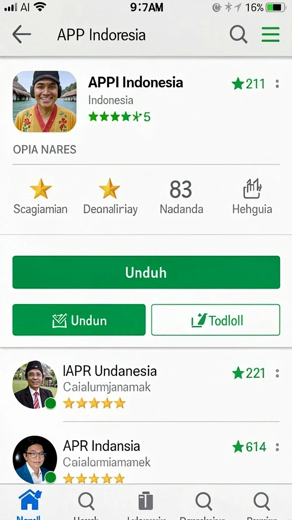 Antarmuka pengguna yang ramah dan intuitif.