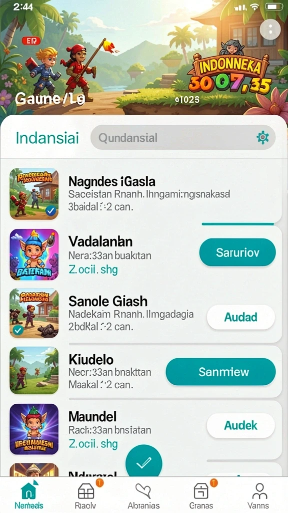 Misi yang menantang dan penuh aksi.