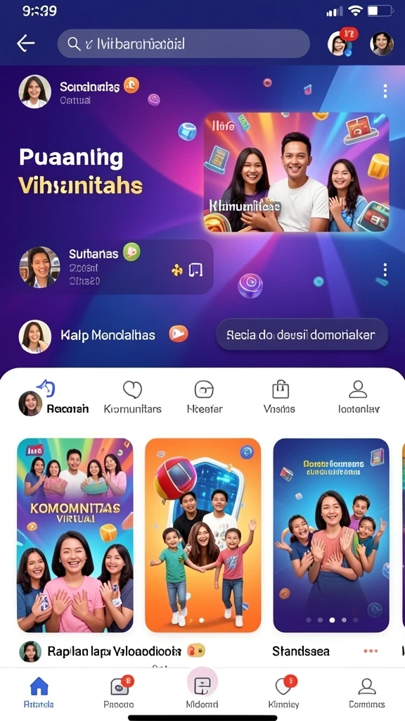 Tampilan antarmuka yang menarik dan mudah dinavigasi.