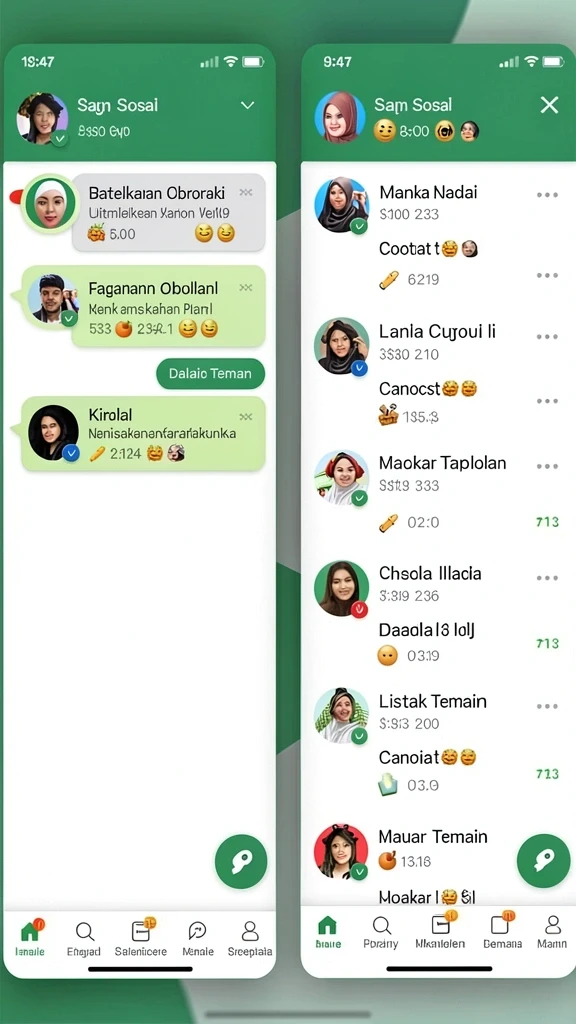 Tampilan antarmuka yang intuitif dan mudah digunakan.