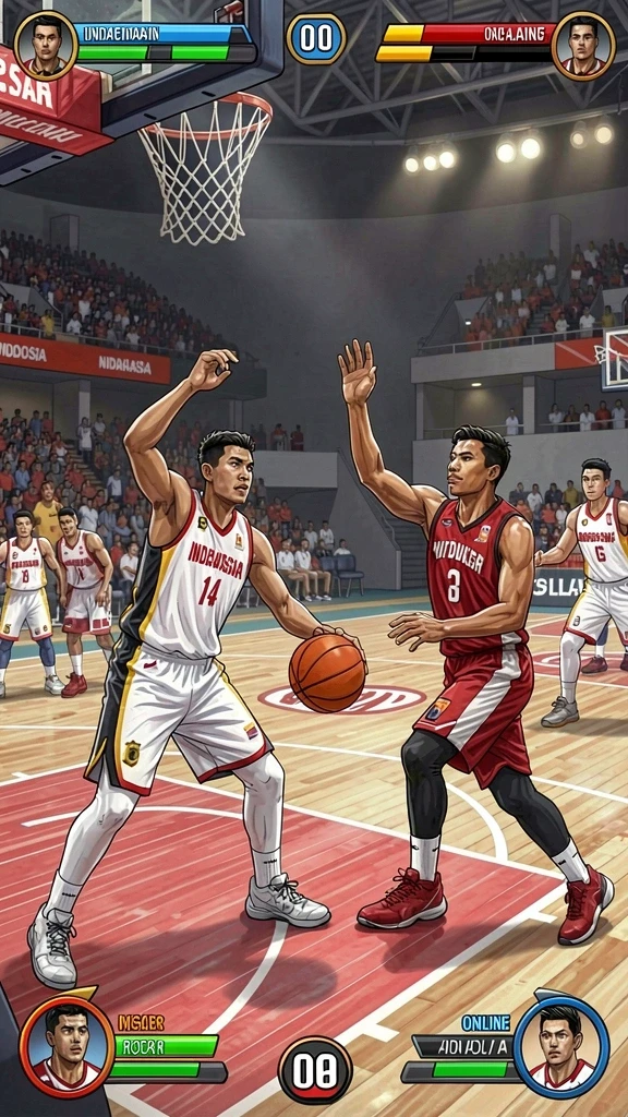 Fitur multiplayer yang memungkinkan bermain bersama teman.