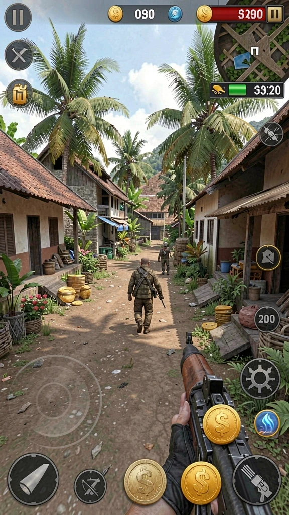Screenshot permainan baru yang ditambahkan di pembaruan.