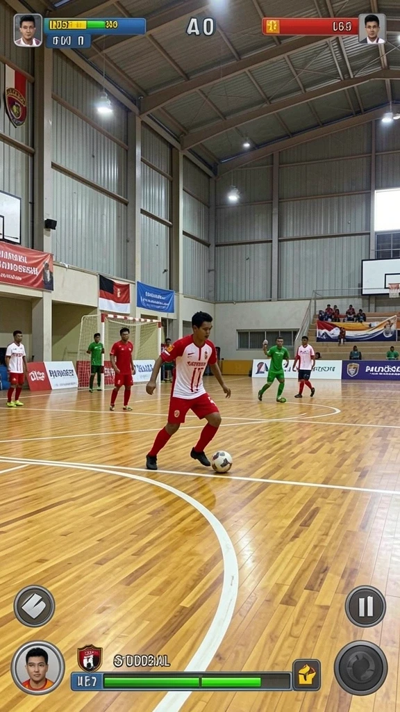 Tampilan antarmuka game yang menarik dan mudah dinavigasi.