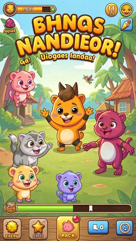 Tangkapan layar memperlihatkan menu kustomisasi karakter.