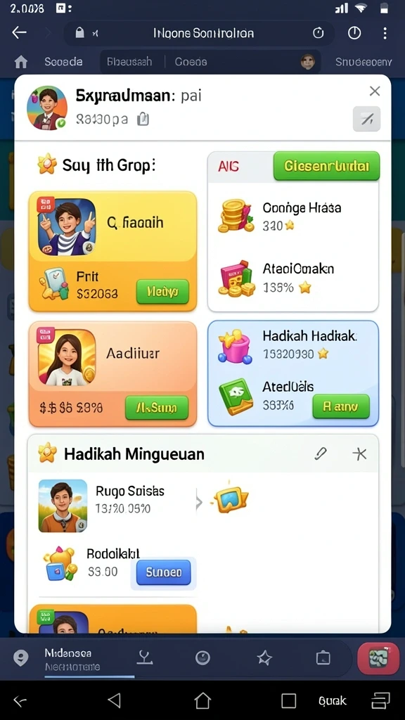 Tampilan antarmuka yang modern dan intuitif.