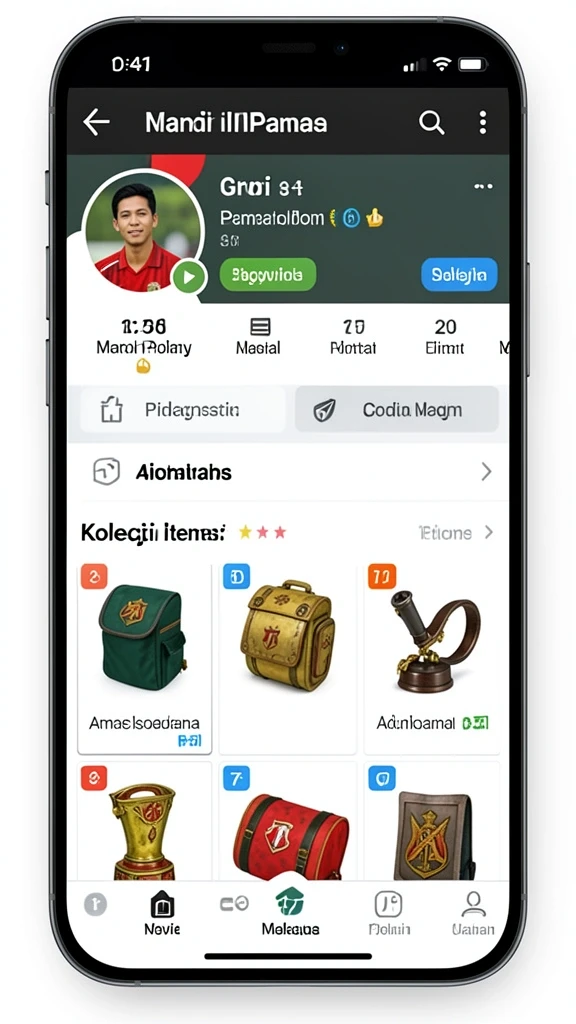 Tampilan grafis yang menawan dan menarik perhatian.