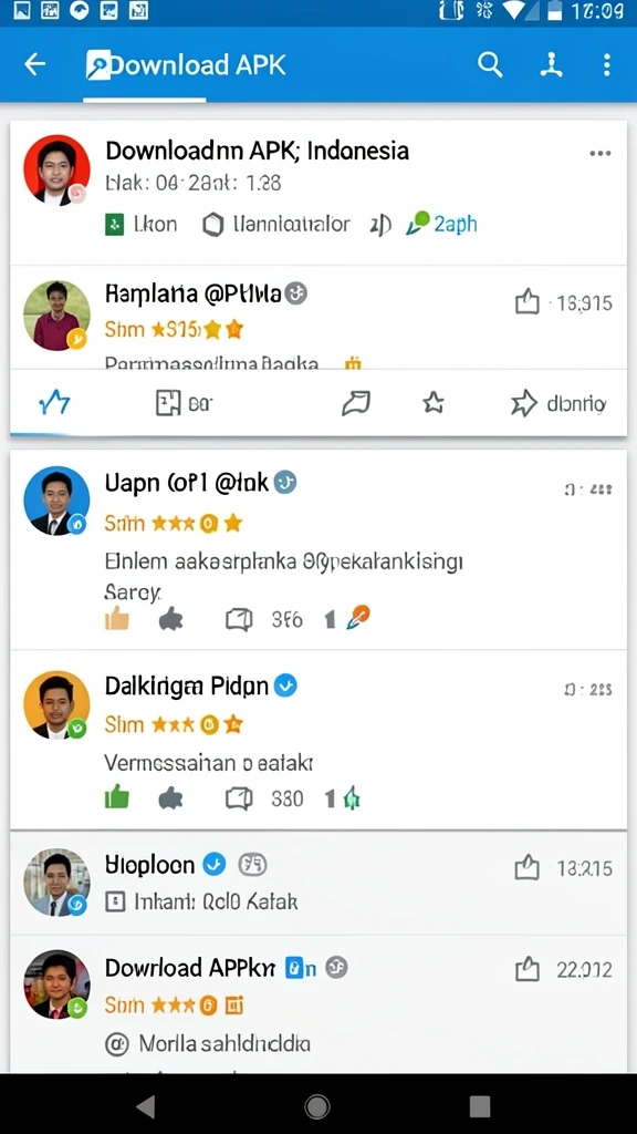 Tangkapan layar memperlihatkan fitur komunitas TMOKWIN yang aktif.